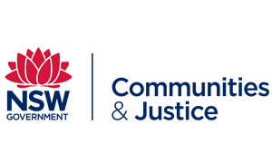 NSW Government - Communities & Justice Logo